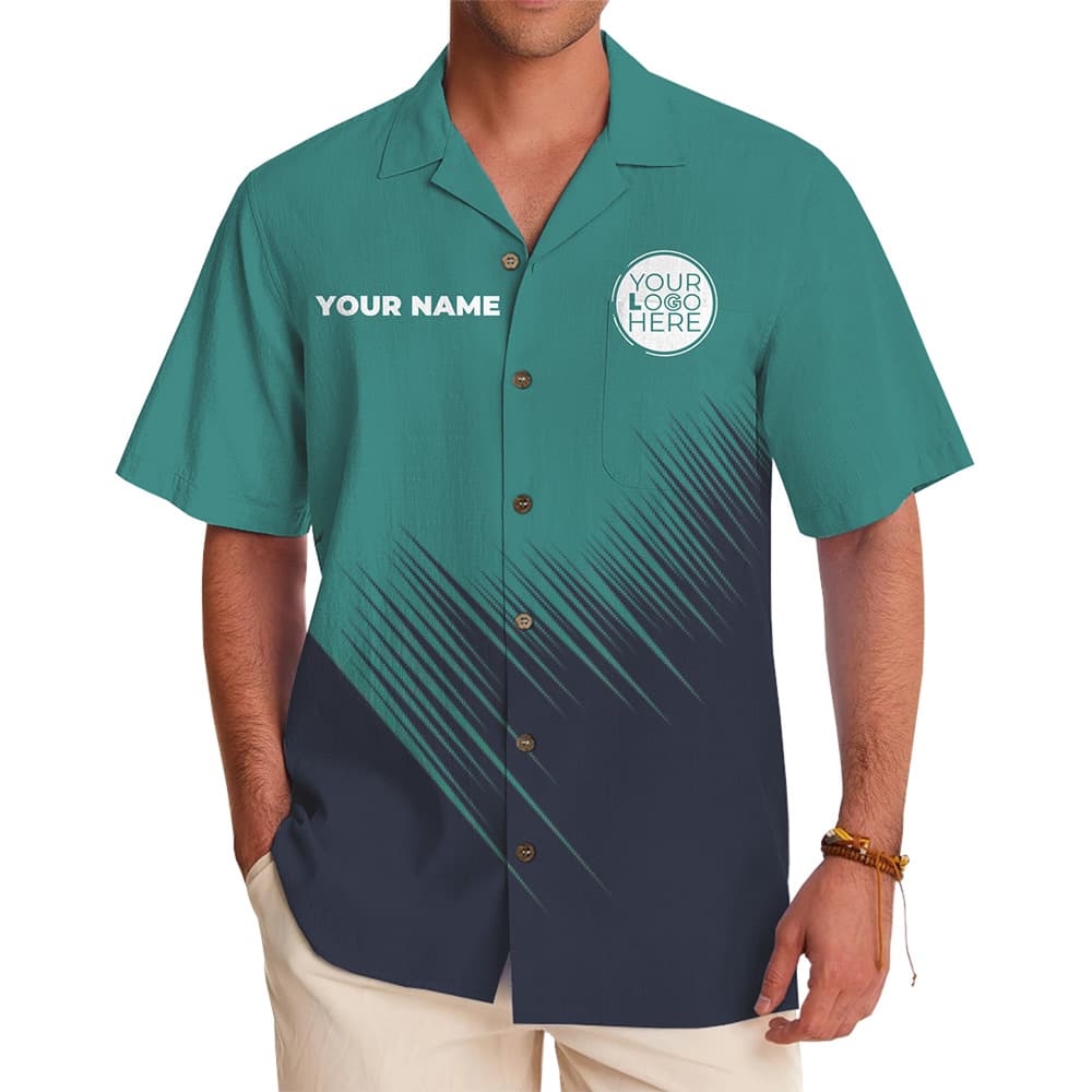 Design Your Own Hawaiian Team Shirt With Logo and Name