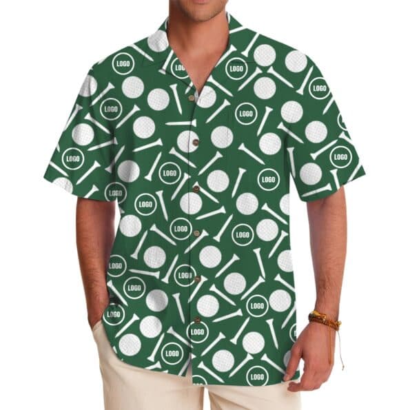 Golf Custom Hawaiian Shirt Logo