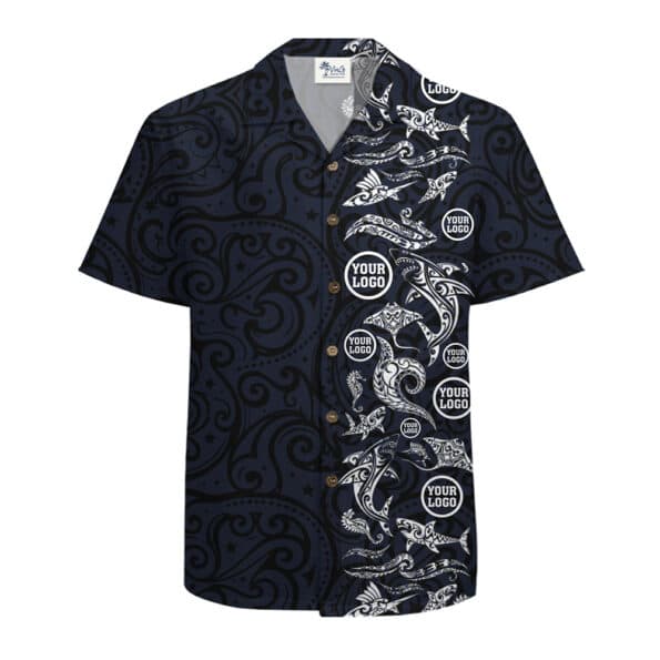 Pacific Signature Custom Logo Hawaiian Shirt